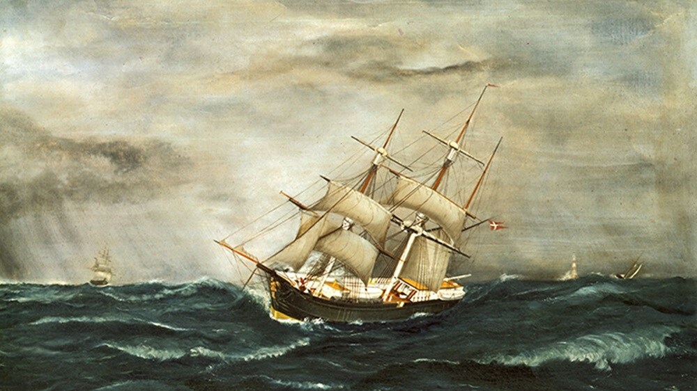 sailing ship VALKYRIEN