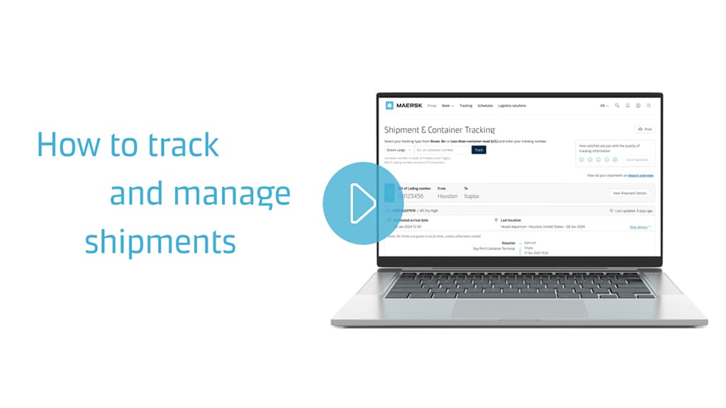 How to track and manage shipments