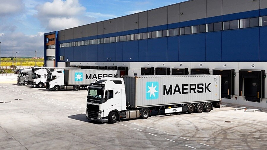 Maersk trucks