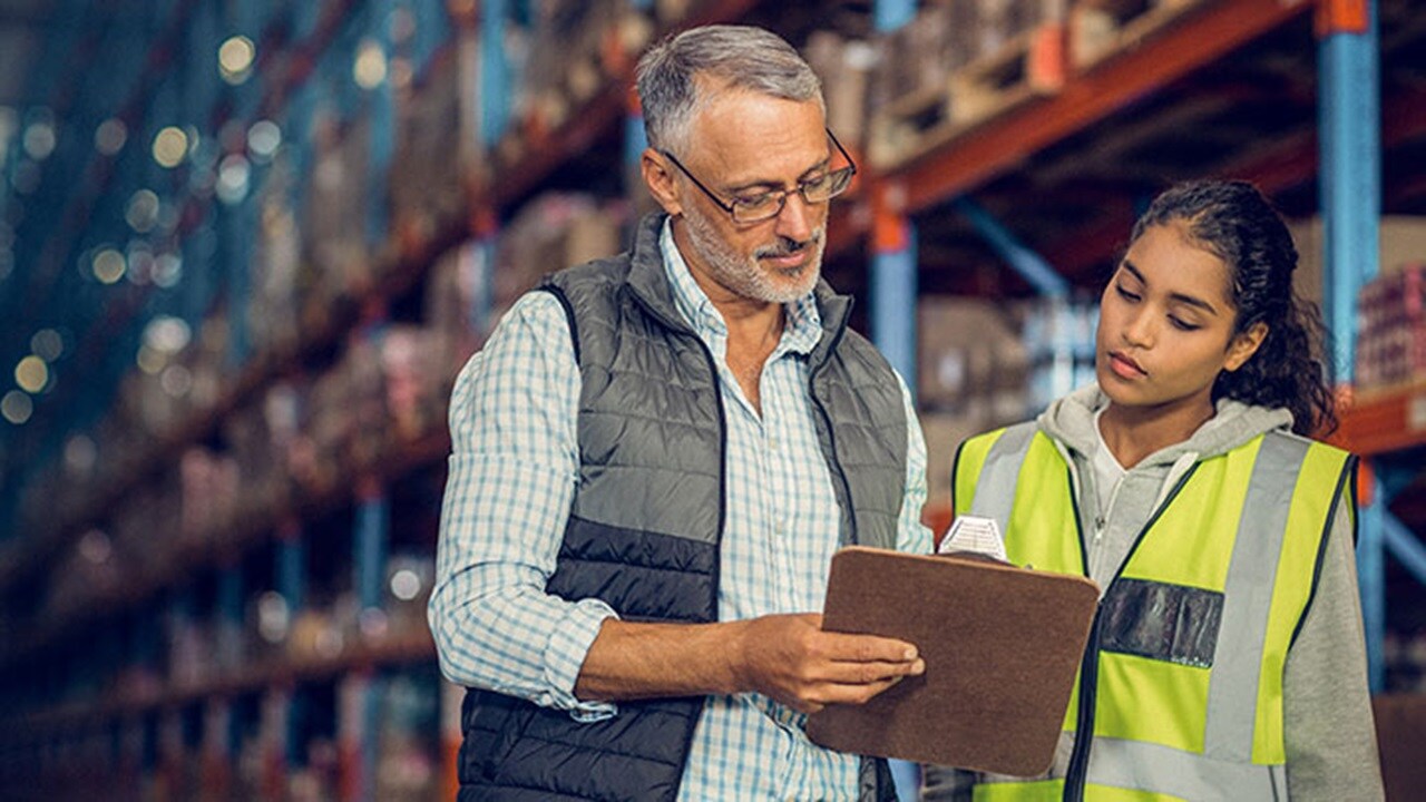 Employees in Warehouse