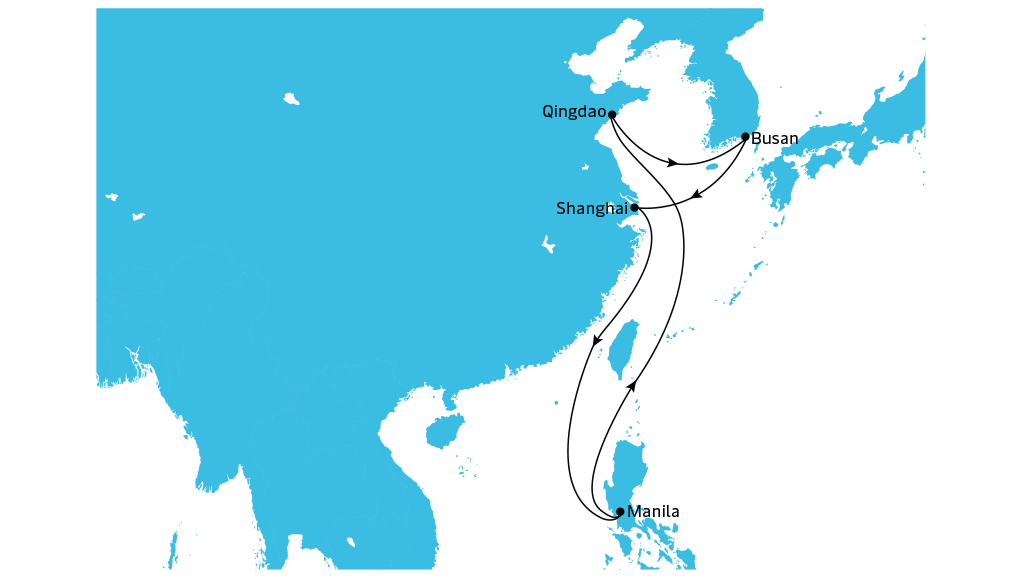 Intra Asia 6 Round trip
