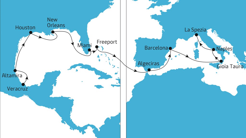 TA6 Eastbound Map