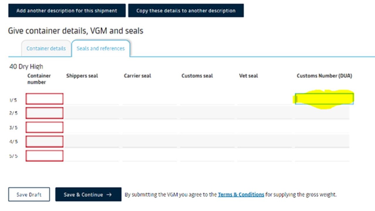 Change to documentation requirements for Dominican Republic requiring DUA