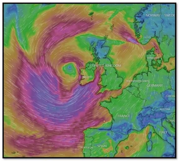 Bad weather Warning