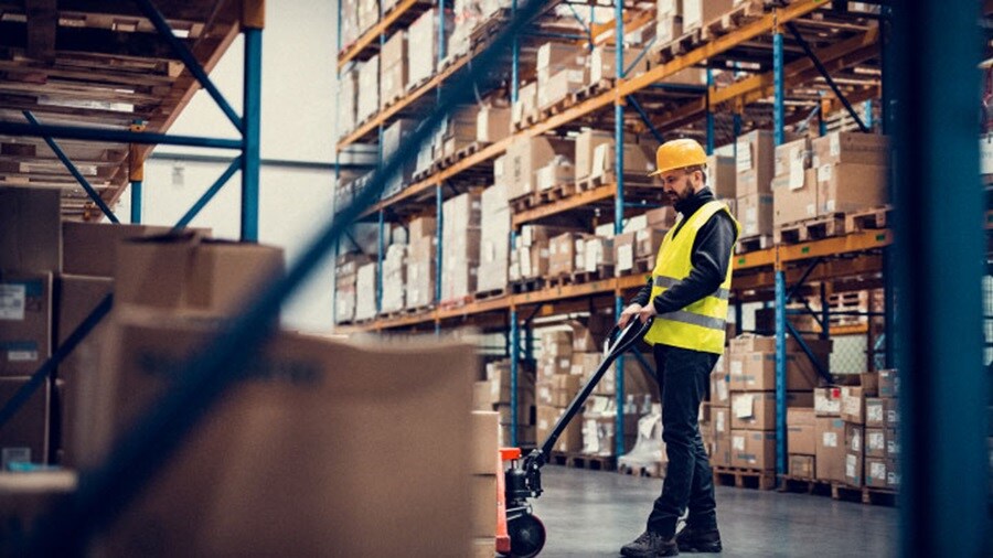 During warehousing