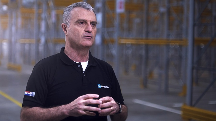 Douglas Tacla, Regional Head of Warehousing and Distribution for Maersk.