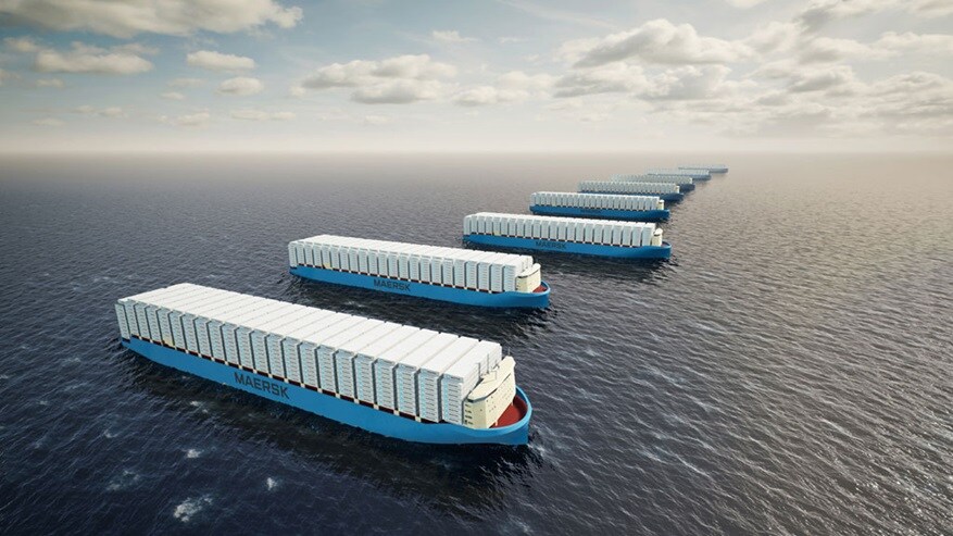 Maersk fossil fuel green ship
