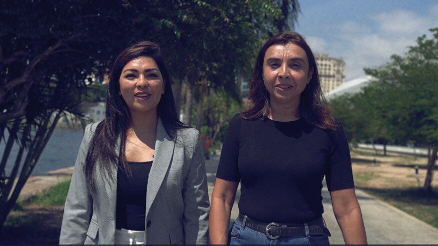  Maria Fernanda Velez, Regional Lead Logistics Manager and Daniela Craig, Vertical Sales Manager