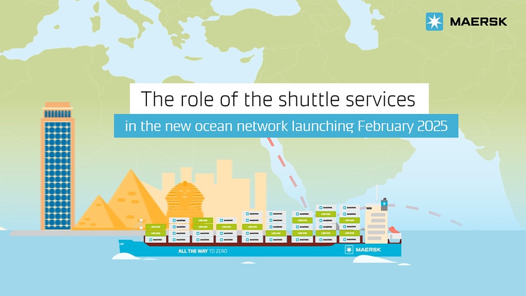 The role of the shuttle services in the new ocean network launching February 2025