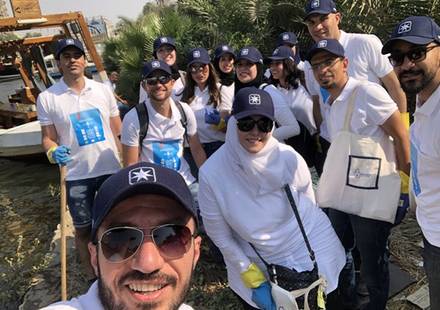Cleaning up the Nile with Maersk