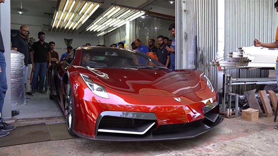 Sri Lanka's first electric super car - Vega workshop