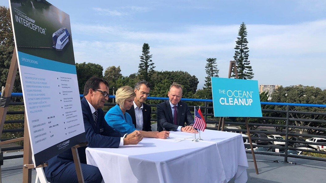 The Ocean Cleanup Interceptor