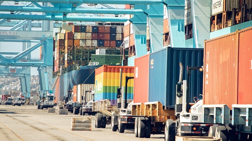 Rainbow truck