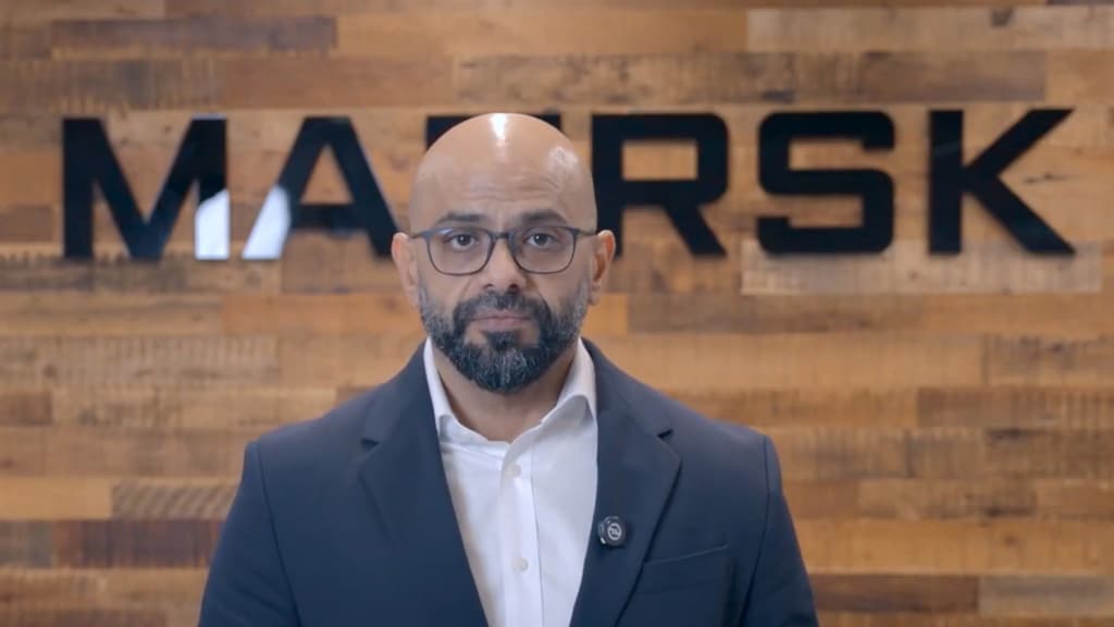 George from Maersk sharing insights on FMCG supply chain leadership