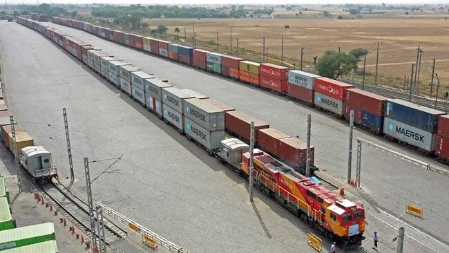 Maersk rail services