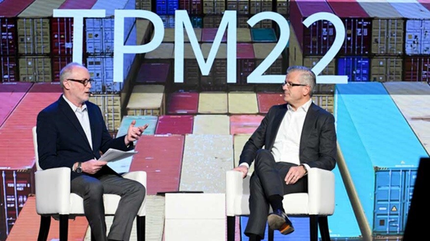 Maersk’s Vincent Clerc at JOC TPM22 event