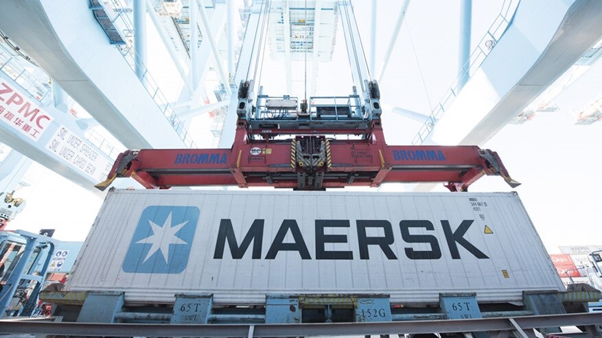 Container at port