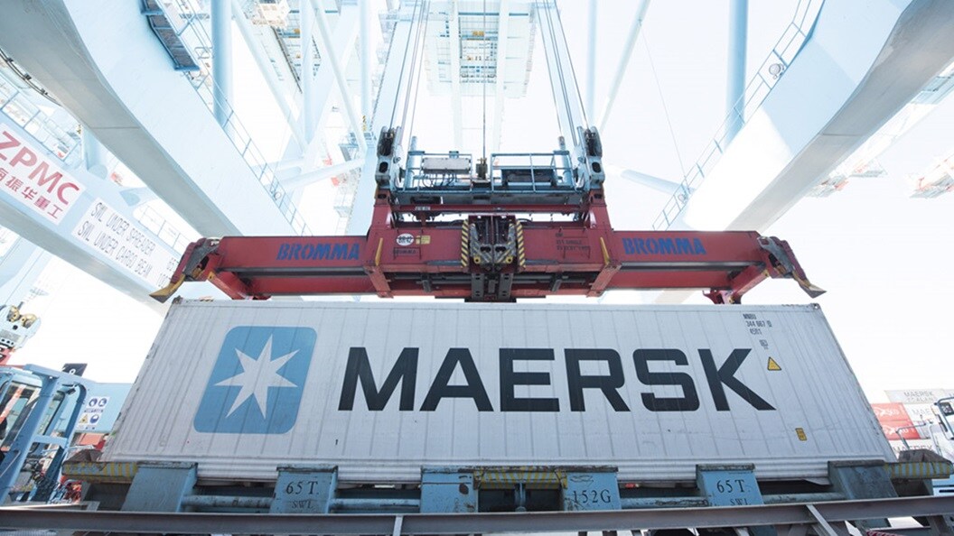 Container at port