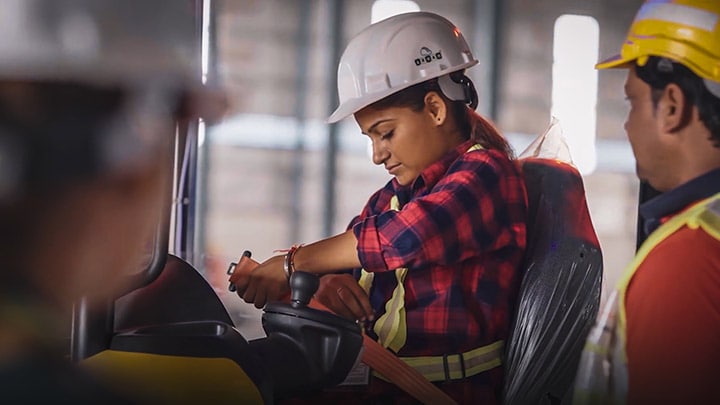 Maersk skilled women employee