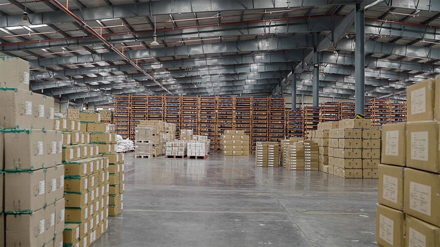 Maersk warehouse in Bangladesh