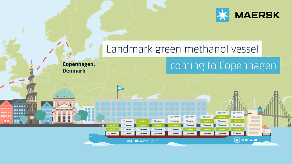 Maersk vessel journey across different regions