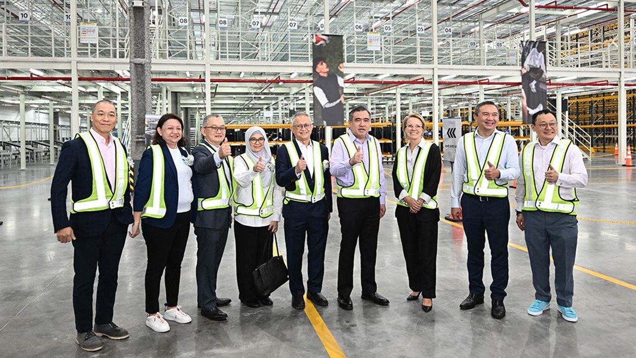 Group of Employees in Warehouse