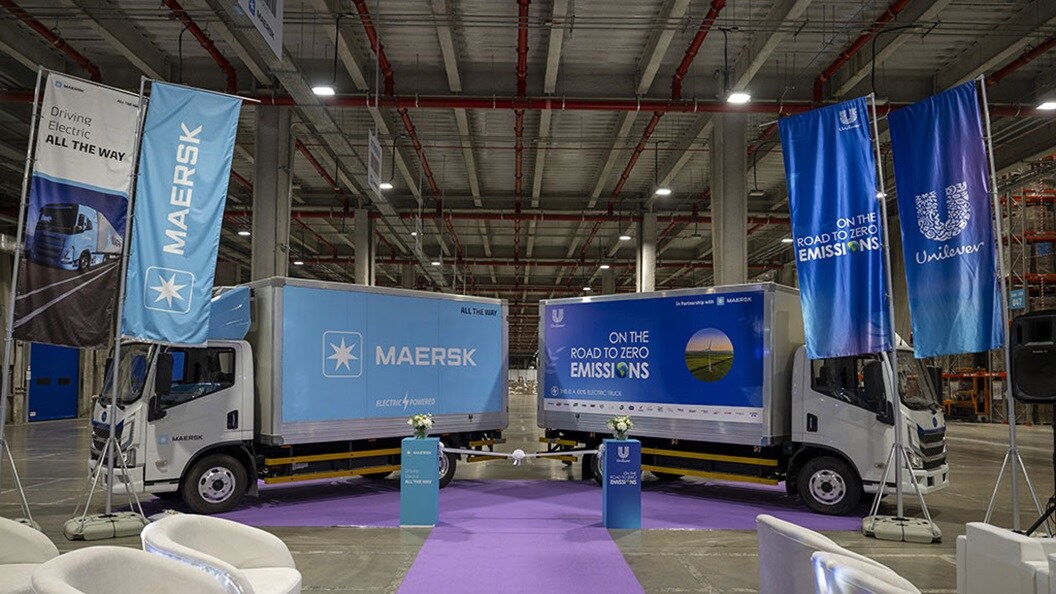 Maersk and Unilever launch first electric van towards decarbonising logistics in Saudi Arabia