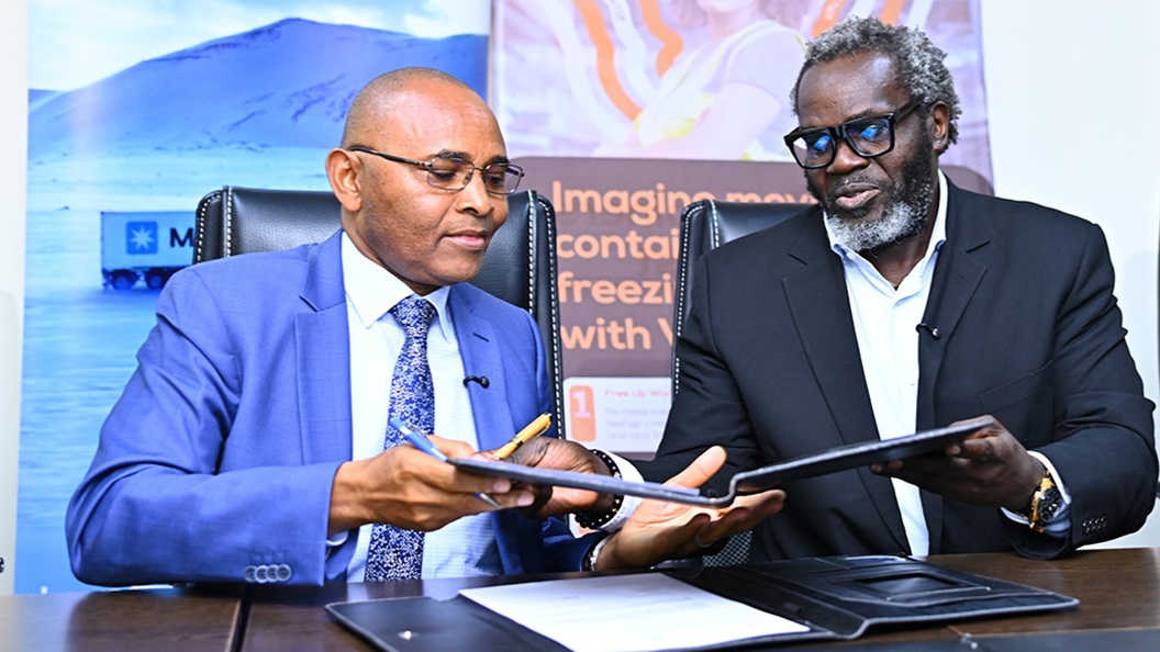 Signing of a partnership between Viaservice Limited and Maersk